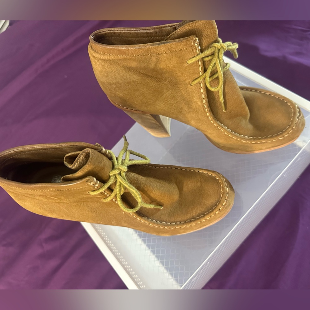 Dolce Vita Tan Heeled Boots